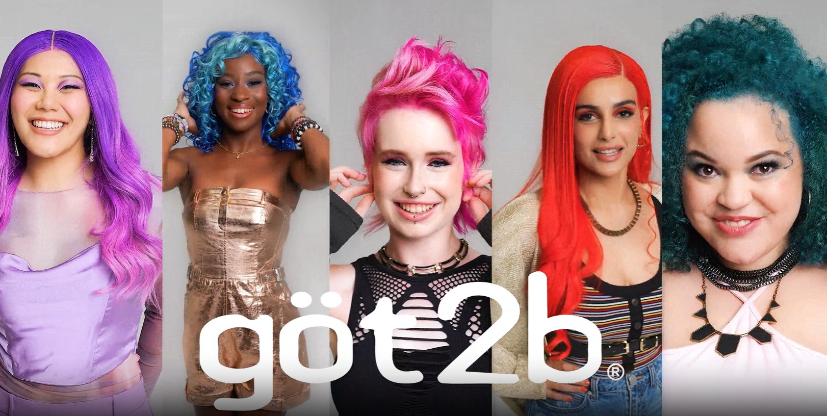Amazon.com : got2b Color Remix Semi-Permanent Hair Color, Purple